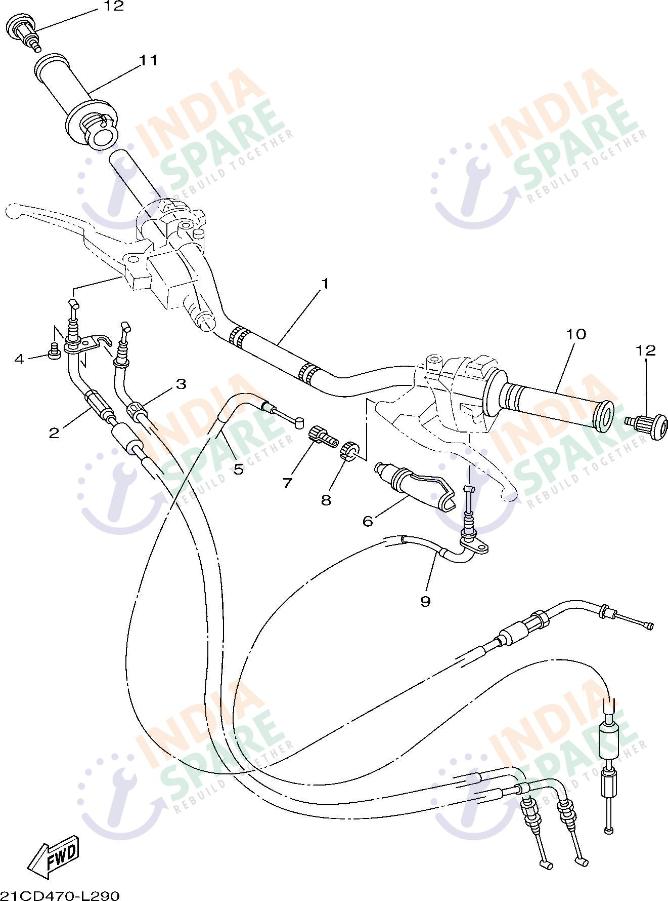 STEERING HANDLE & CABLE